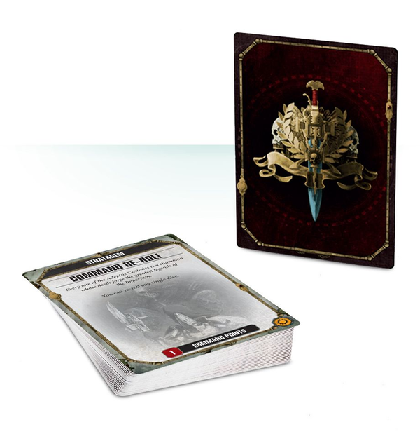  «Набор карт Games Workshop Datacards: Adeptus Custodes (60220108002)», бренда Games Workshop - фото №1
