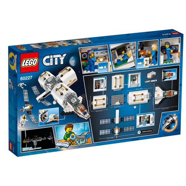  «Конструктор LEGO City Місячна космічна станція (60227)», бренду LEGO - фото №1