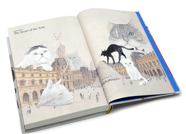 Паперова книга «Cats of the Louvre», автор Тайо Мацумото - фото №1