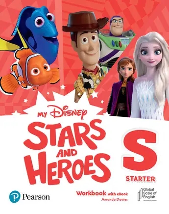 Паперова книга «My Disney Stars and Heroes Starter WB+eBook», автор Аманда Девіс - фото №1