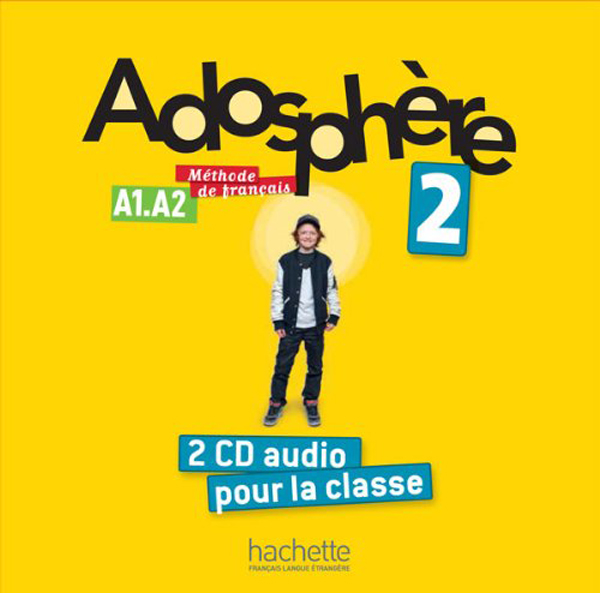 Бумажная книга «Adosphere 2 CD Audio Classe (2 CD-ROM)», авторов Селин Химбер, Мари-Лора Полетти - фото №1