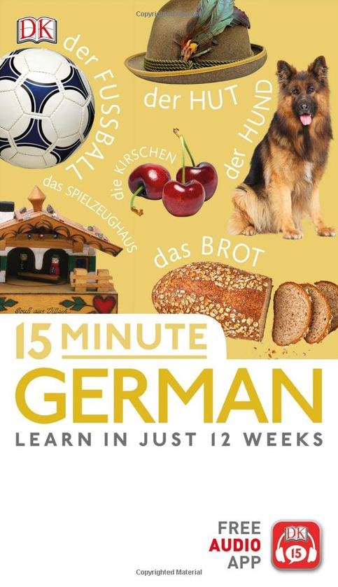 Бумажная книга «15 Minute German: Learn in Just 12 Weeks» - фото №1