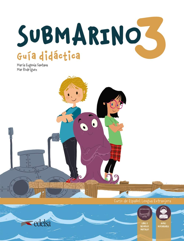 [object Object] «Submarino : Guia didactica + audio descargable (nivel 3)», автор Марія Євгенія Сантана - фото №1