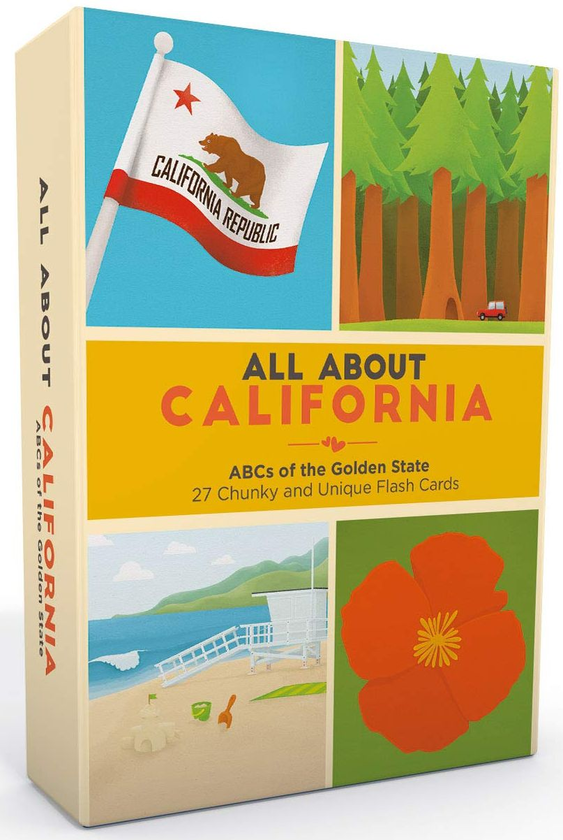 Паперова книга «All About California. ABCs of The Golden State», автор Ешлі Голм - фото №1