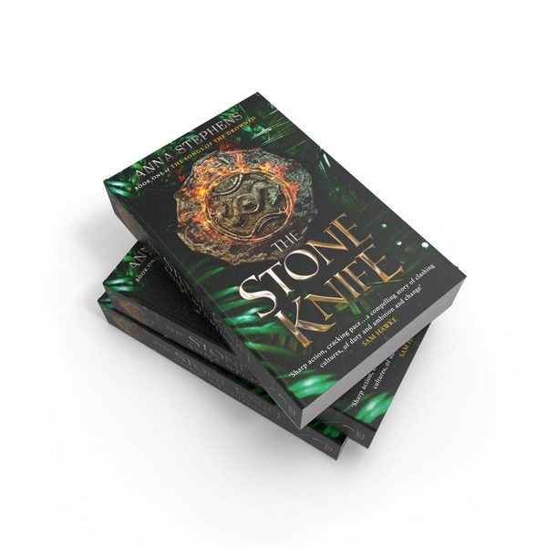 Бумажная книга «The Stone Knife», автор Анна Стивенс - фото №1