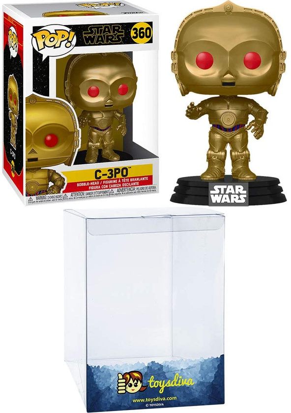 undefined «Колекційна фігурка Funko Pop! Star Wars Rise of Skywalker C-3PO (48222)», бренду Funko Pop - фото №4 - мініатюра