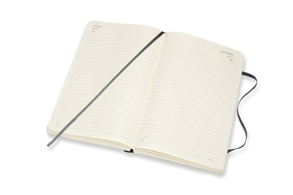  «Ежедневник Moleskine 2019-2020 Черный (DSB18DC3Y20)», бренда Moleskine - фото №1