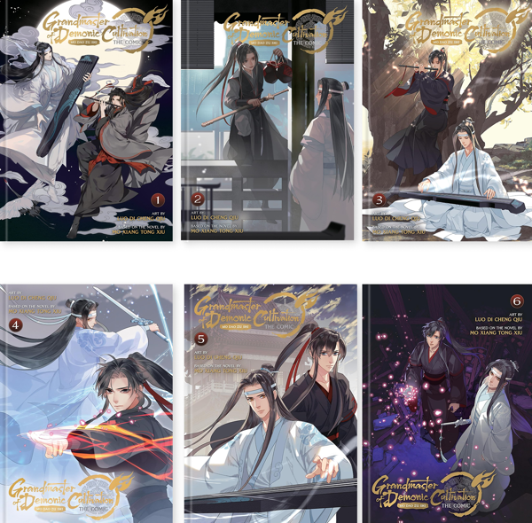 Бумажная книга «Grandmaster of Demonic Cultivation: Mo Dao Zu Shi (The Comic / Manhua) (set of 6 books)», автор Мосян Тонсёв - фото №1