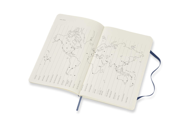  «Еженедельник Moleskine 2019-2020 Сапфир (DSB2018WN3Y20)», бренда Moleskine - фото №1