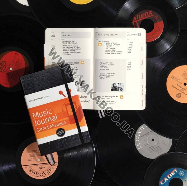  «Записная книжка Moleskine Passion Книга музыки (PHMS3A#978-88-6293-320-9)», бренда Moleskine - фото №1