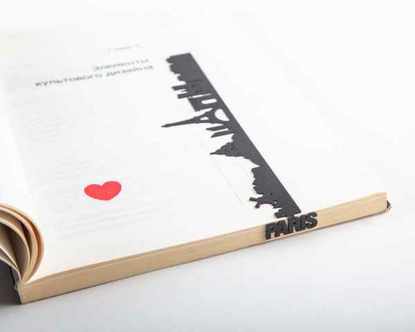 «Закладка для книг Atelier Article Париж (06520437971116)», бренда Atelier Article - фото №1