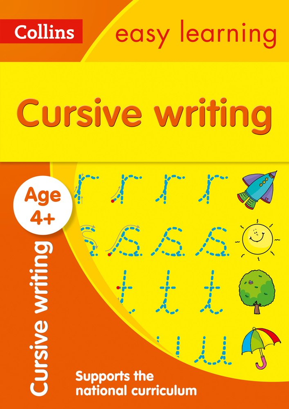 [object Object] «Collins Easy Learning Preschool: Cursive Writing Ages 4-5» - фото №1