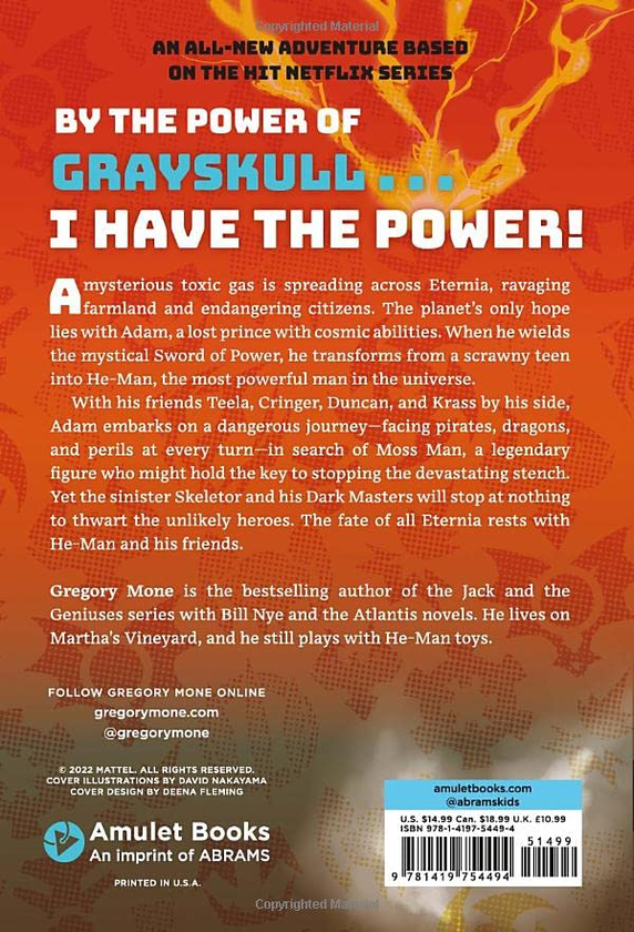 Бумажная книга «He-Man and the Masters of the Universe: The Hunt for Moss Man», автор Грегори Мон - фото №1