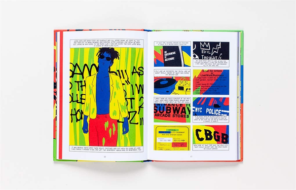 Бумажная книга «Basquiat. A Graphic Novel », автор Паоло Паризи - фото №1