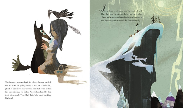 Паперова книга «Raven Child and the Snow-Witch», автор Лінда Сандерленд - фото №1