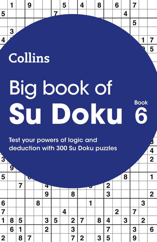 Бумажная книга «Big Book of Su Doku Book 6: 300 Su Doku puzzles» - фото №1