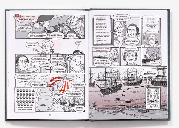 Бумажная книга «Lafayette! (Nathan Hale's Hazardous Tales #8). A Revolutionary War Tale», автор Натан Хейл - фото №1