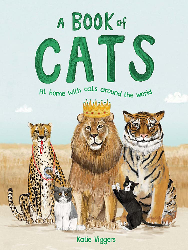 Бумажная книга «A Book of Cats. At home with cats around the world», автор Кэти Виггерс - фото №1