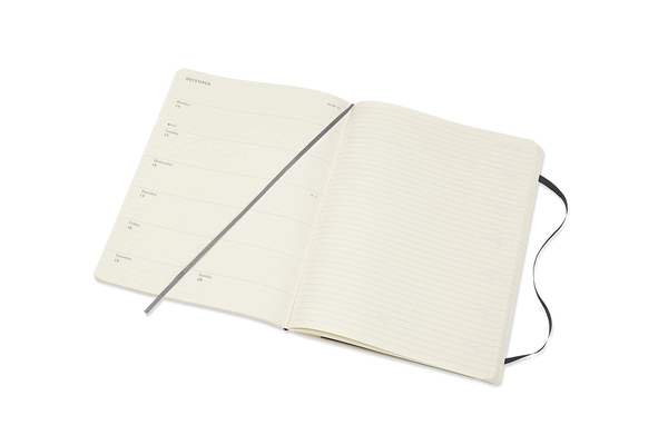  «Еженедельник Moleskine 2019-2020 Черный (DSB18WN4Y20)», бренда Moleskine - фото №1