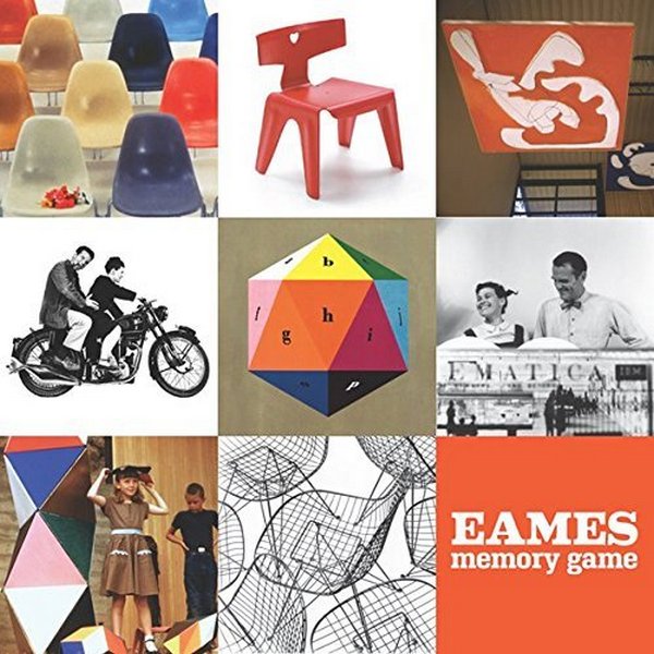 Паперова книга «Charles and Ray Eames Memory Game» - фото №1