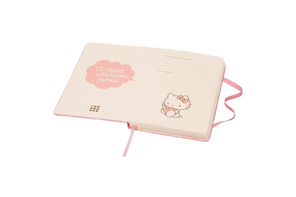  «Записная книжка Moleskine Hello Kitty Pocket в линию (LEHK03MM710)», бренда Moleskine - фото №1