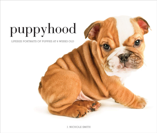 Бумажная книга «Puppyhood. Life-size Portraits of Puppies at 6 Weeks Old», автор Дж. Николь Смит - фото №1