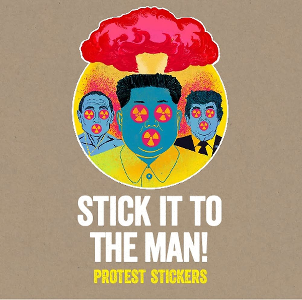 Бумажная книга «Stick it to the Man. Protest Stickers » - фото №1