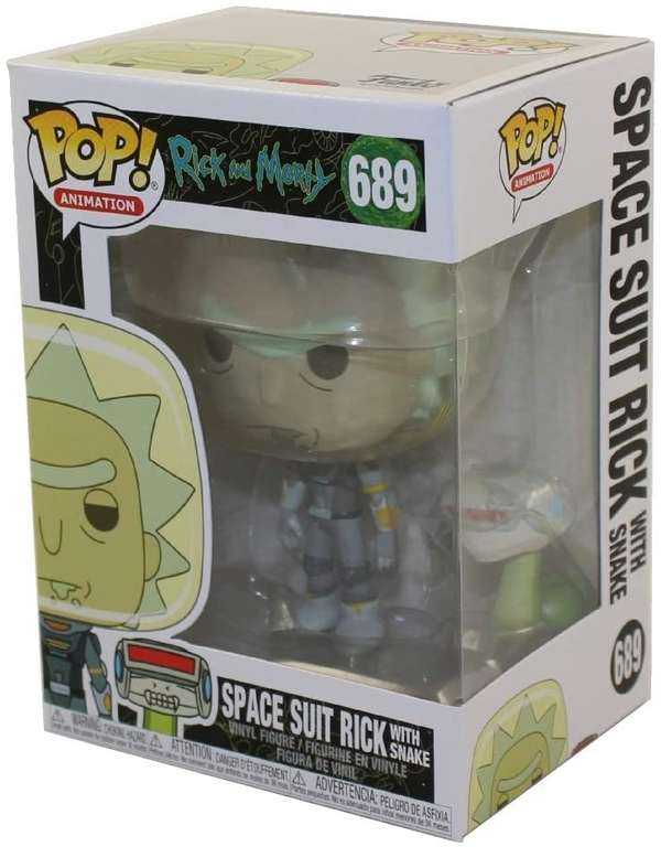 undefined «Колекційна фігурка Funko Pop! Rick & Morty Space Suit Rick with Snake (45434)», бренду Funko Pop - фото №6 - мініатюра