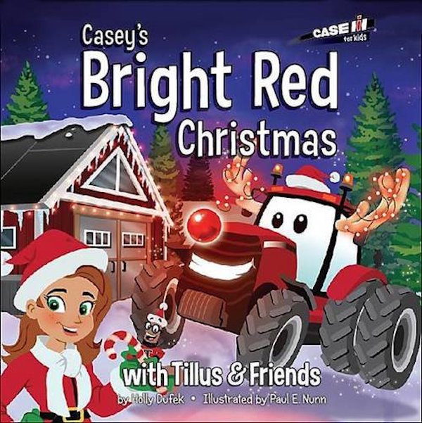 Паперова книга «Casey's Bright Red Christmas», авторів Голлі Дюфек, Пол Е. Нанн - фото №1