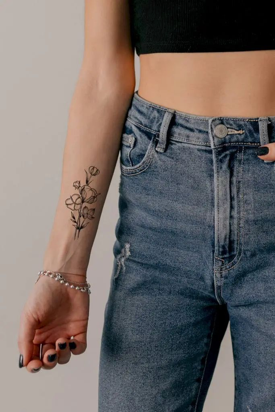 «Тимчасове тату Tattooshka Бавовна (L-66)», бренда Tattooshka - фото №1