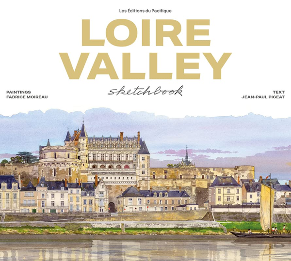 Паперова книга «Loire Valley sketchbook», автор Жан-Поль Піже - фото №1