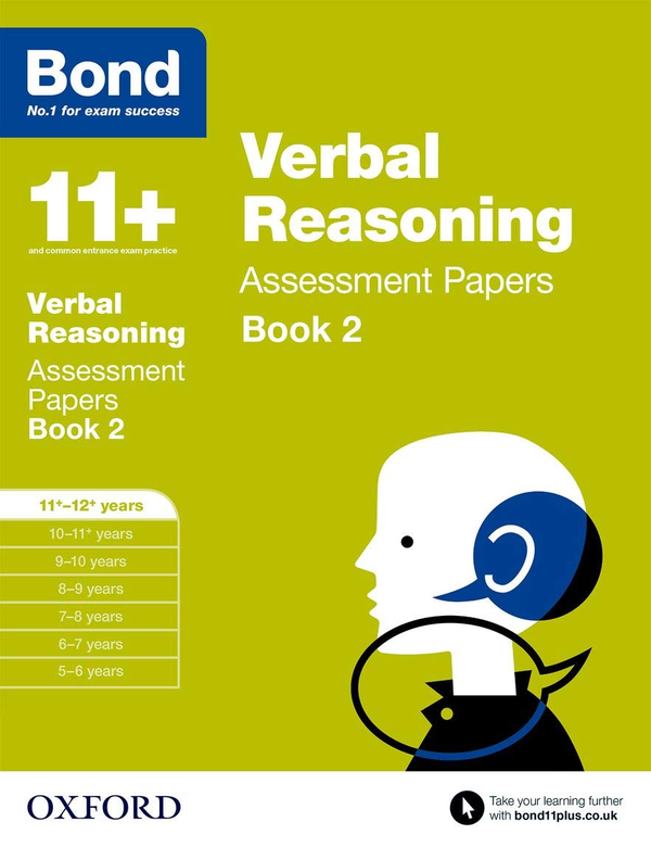 Бумажная книга «Bond 11+: Verbal Reasoning: Assessment Papers : 11+-12+ years Book 2», автор Элисон Примроуз - фото №1
