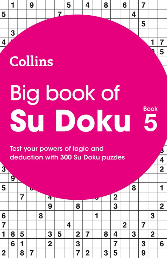 Паперова книга «Big Book of Su Doku Book 5: 300 Su Doku puzzles» - фото №1