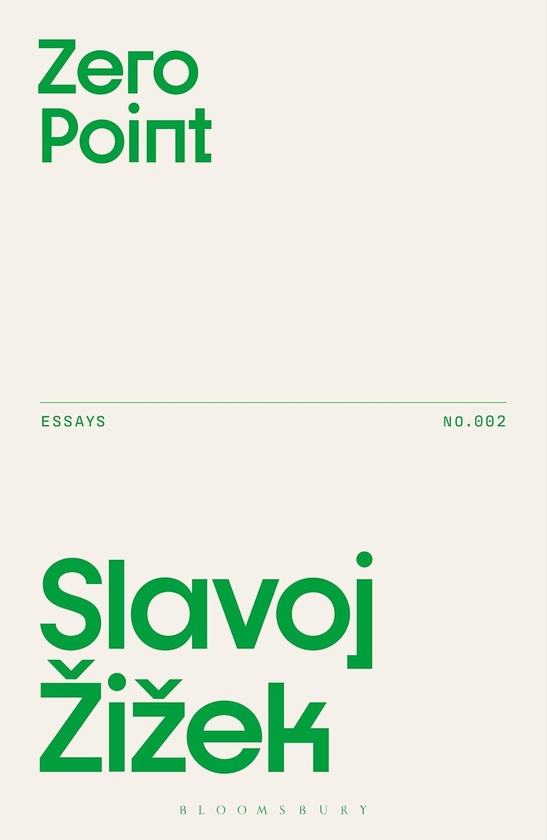 Бумажная книга «Zero Point», автор Славой Жижек - фото №1