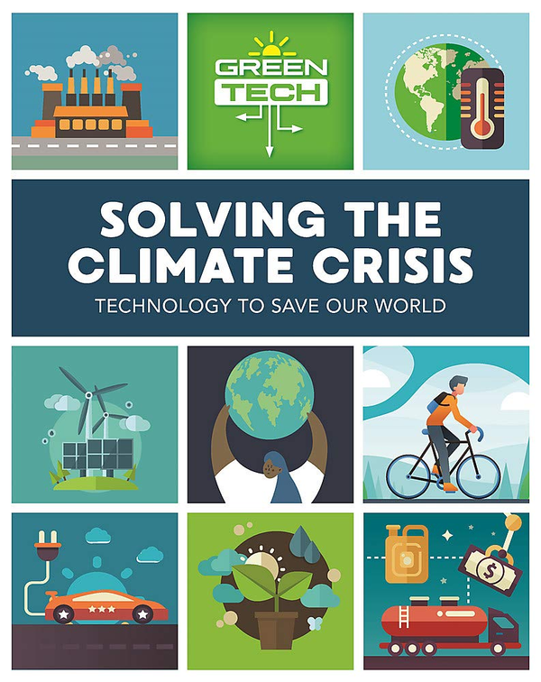 Паперова книга «Solving the Climate Crisis», автор Еліс Гарман - фото №1
