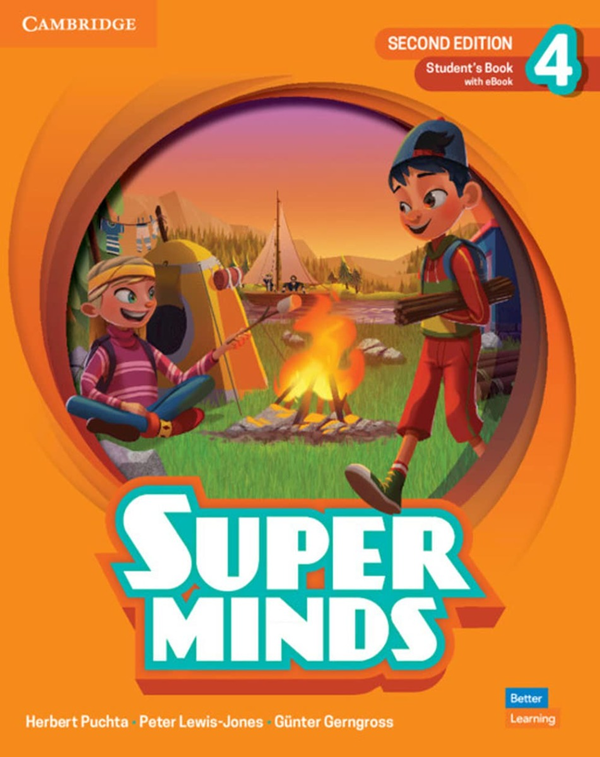 [object Object] «Super Minds  2nd Edition 4 Student's Book with eBook British English», авторів Герберт Пухта, Пітер Льюїс-Джонс, Гюнтер Гернгросс - фото №1