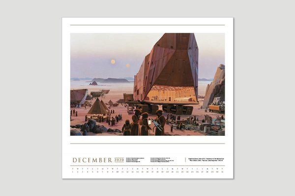 Бумажная книга «Star Wars Art. Ralph McQuarrie 2020 Poster Calendar» - фото №1
