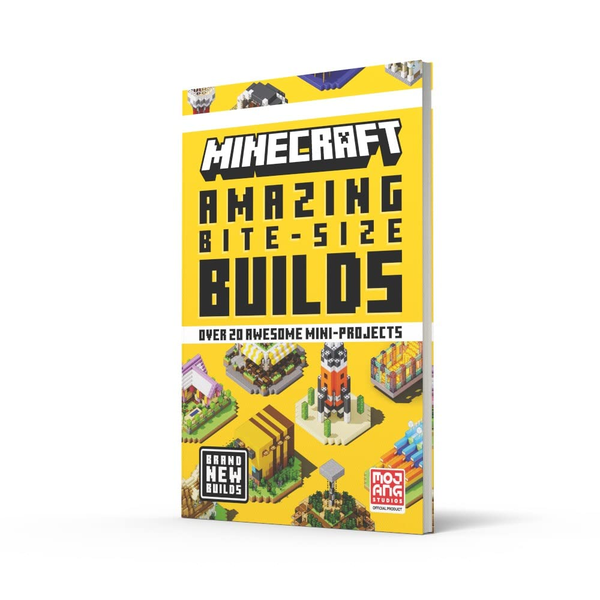 Паперова книга «Minecraft Amazing Bite Size Builds», автор Mojang AB - фото №1