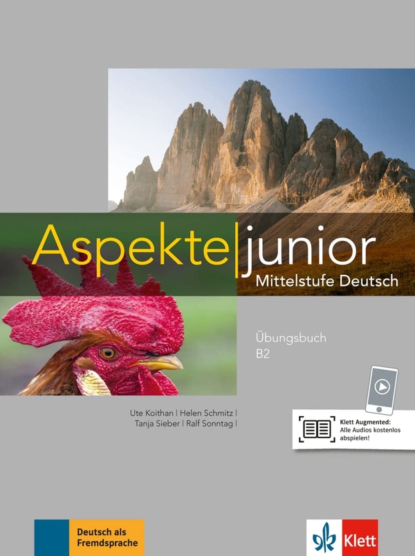 [object Object] «Aspekte junior B2. Übungsbuch mit Audios», авторів Уте Койтан, Таня Майр-Зібер, Гелен Шмітц, Ральф Зонтаг - фото №1