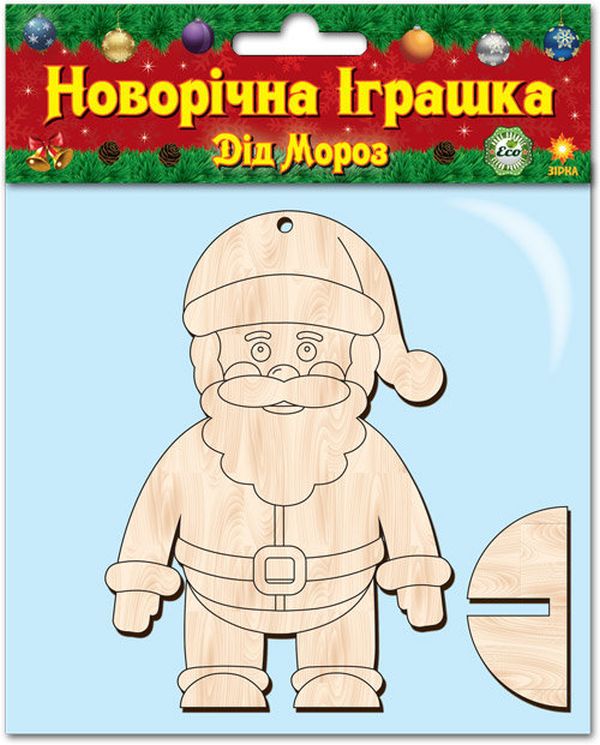 «Дерев'яна Розмальовка. Святий Миколай (81760)», бренда Зірка - фото №1