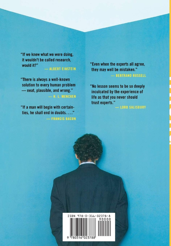 Паперова книга «Wrong. Why experts* keep failing us - and how to know when not to trust them», автор Девід Х. Фрідман - фото №1