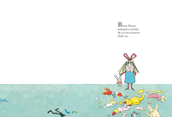 Паперова книга «The Rescue of Bunny Wunny», автор Емма Чічестер Кларк - фото №1