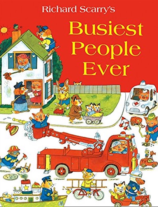 Бумажная книга «Busiest People Ever», автор Ричард Скарри - фото №1