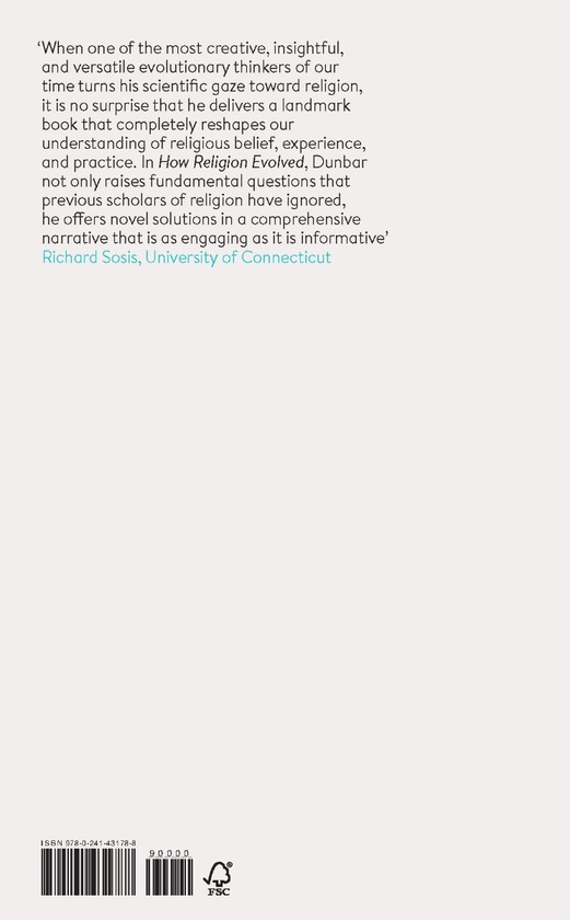 Бумажная книга «How Religion Evolved. And Why It Endures», автор Робин Данбар - фото №1