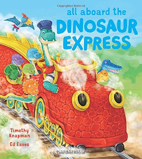 Паперова книга «All Aboard the Dinosaur Express », автор Timothy Knapman - фото №1
