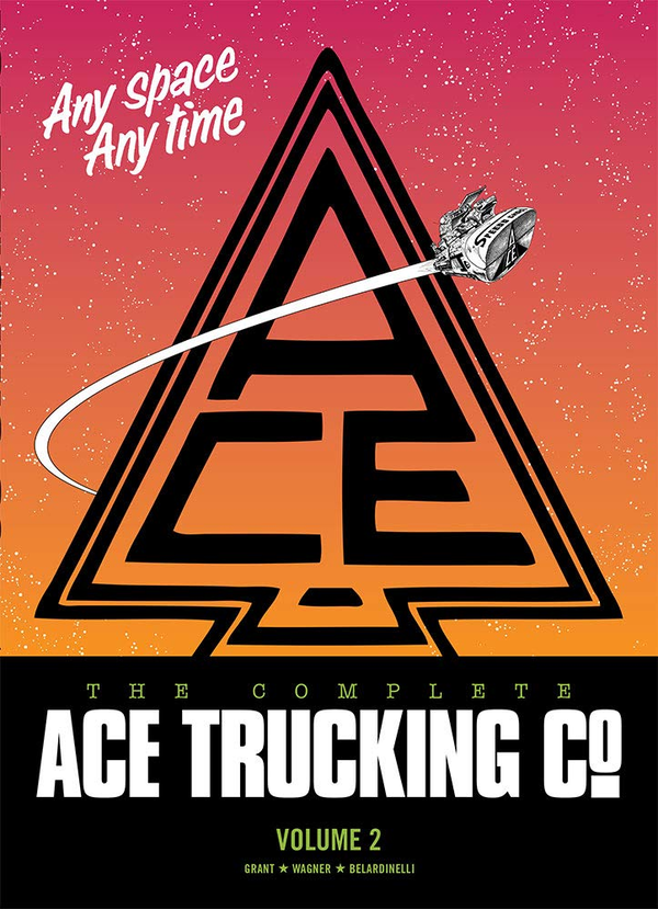 Бумажная книга «The Complete Ace Trucking. Volume 2», авторов Джон Вагнер, Алан Грант - фото №1