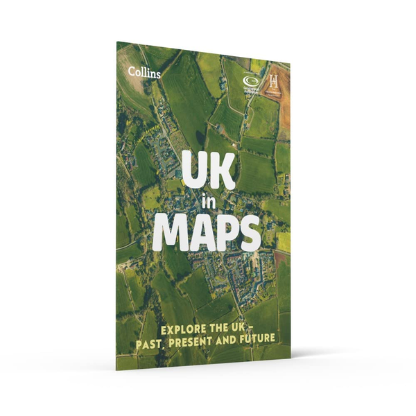 Паперова книга «UK in Maps. Explore the UK - Past, Present and Future», автор Стівен Скоффам - фото №1
