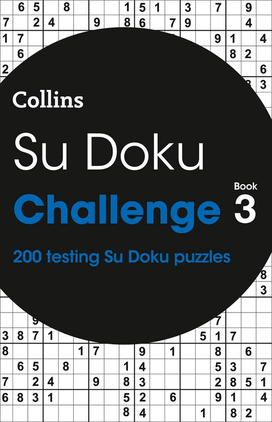 Бумажная книга «Su Doku Challenge book 3: 200 Su Doku puzzles» - фото №1