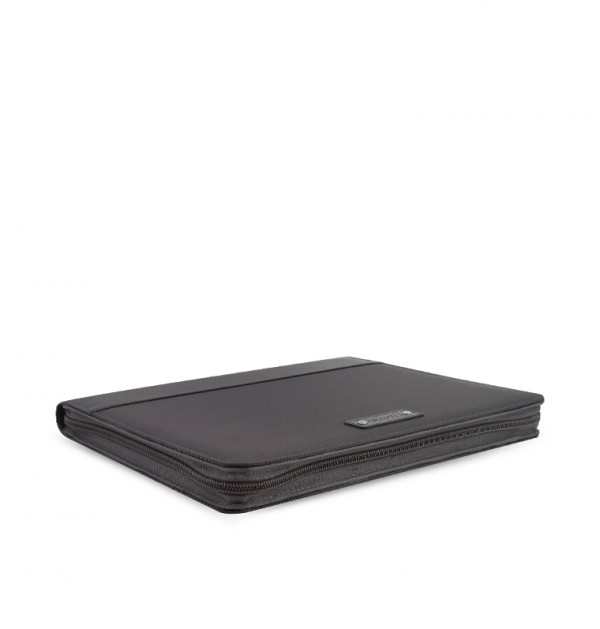  «Чехол-блокнот на молнии Filofax Microfiber iPad Air Case серый (829840)», бренда Filofax - фото №1