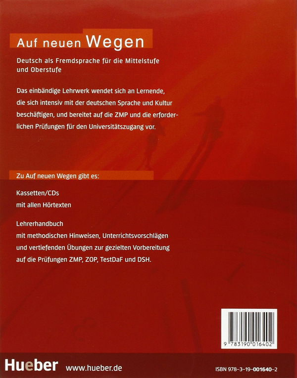 Паперова книга «Auf neuen Wegen. Deutsch als Fremdsprache fur die Mittelstufe und Oberstufe. Lehrbuch», авторів Єва-Марія Віллкоп, Клаудіа Ваймер, Евелін Мюллер-Купперс, Дітріх Еггерс, Інге Золлнер - фото №1